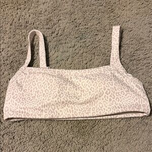 Leopard Print Pink Bra